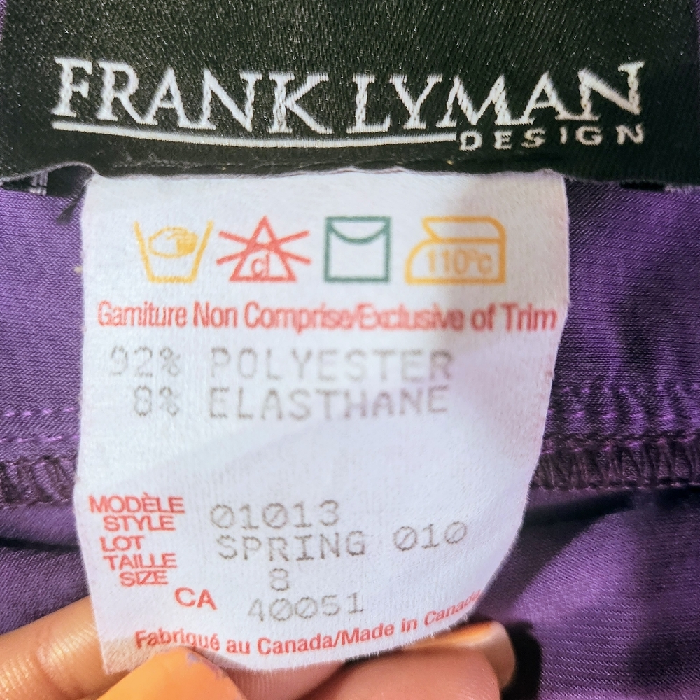 Frank Lyman Ruffle Top - Picture 3 of 5